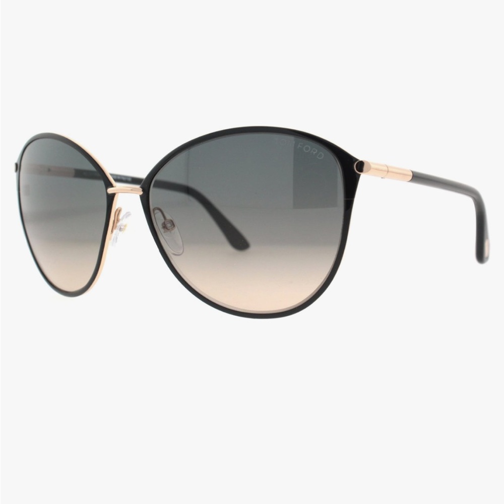 Tom Ford Penelope TF320 28B Black/Gold Metal Sunglasses Frame 59-15-130